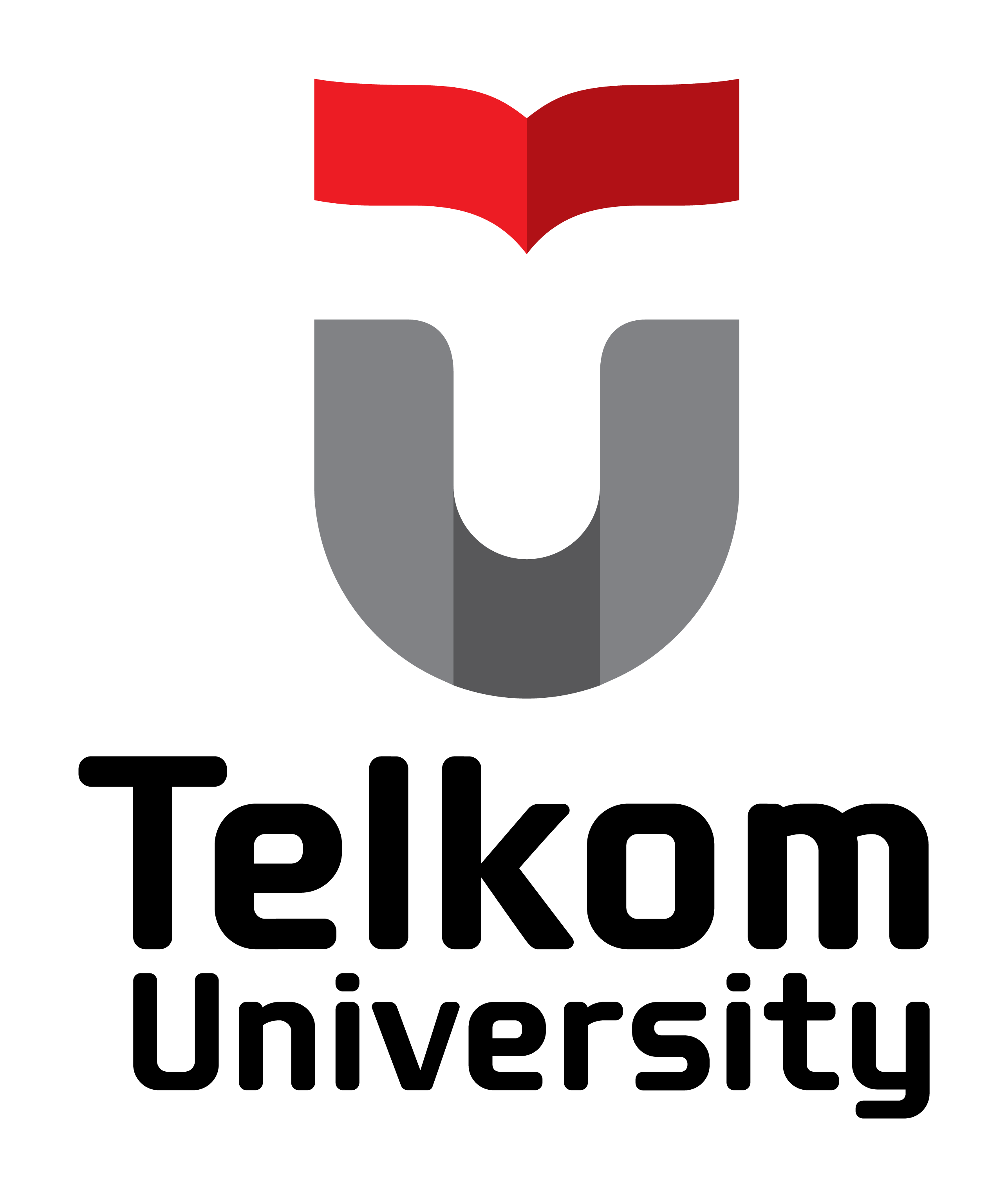 Logo primer vertikal Tel-U Logo primer vertikal Tel-U