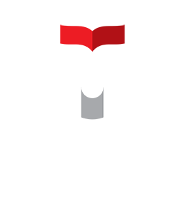 Logo Tel-U konfigurasi sekunder vertikal